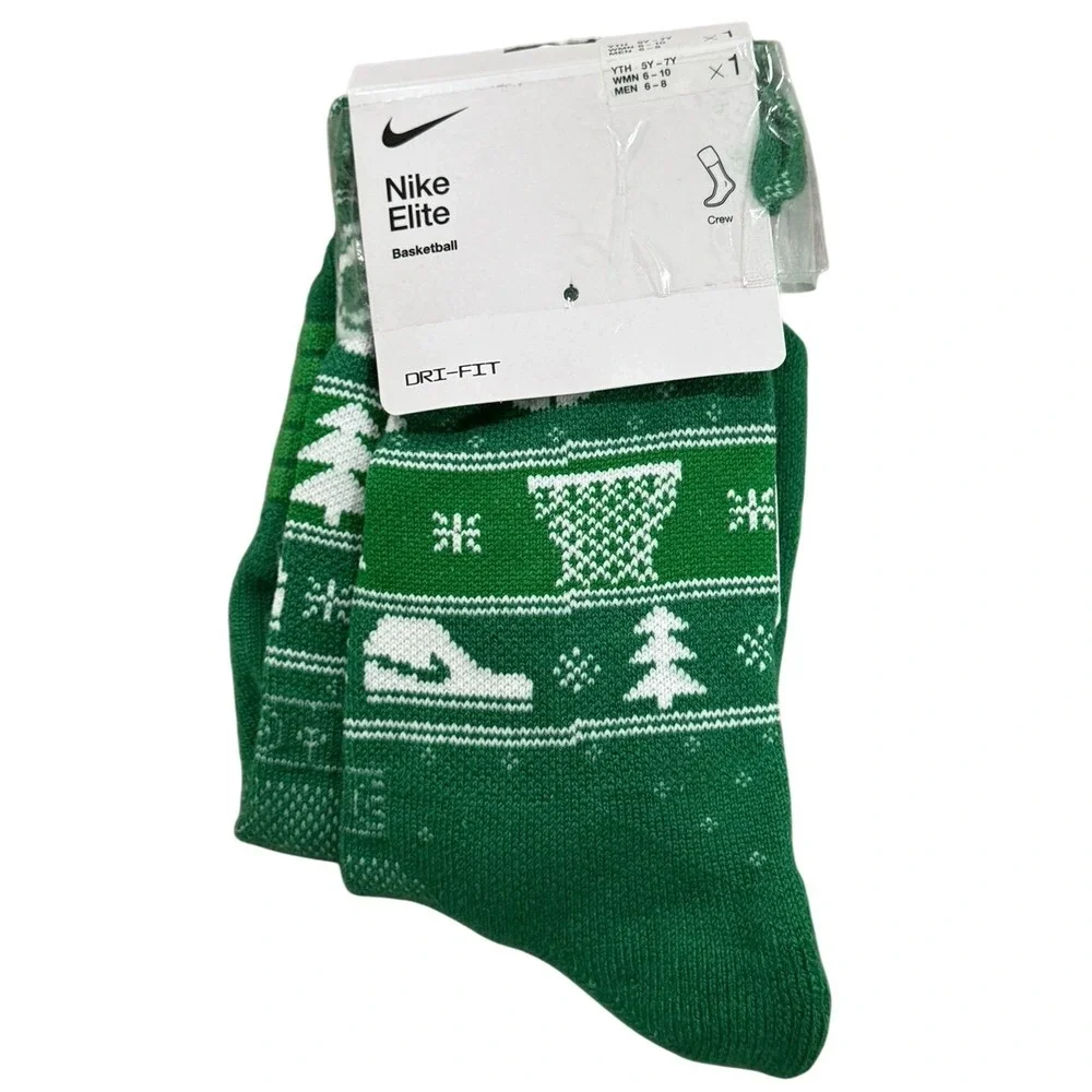 Nike Elite Basketball Crew‎ Socks Holiday Medium